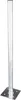PremiumX 100cm Ø 50mm Standfuß Aluminium SAT Antennenmast Produktbild-Vorschau 3
