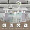 CLIPOP Couchtisch, Glas Wohnzimmertisch, 100x60x45cm Produktbild-Vorschau 8