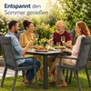 BURI 6x Hochlehner Auflage 120x50x5,5 cm - wetterfeste Produktbild-Vorschau 7