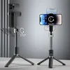DUDAO F18 Selfie Stick Schwarz Passivhalter Produktbild-Vorschau 2