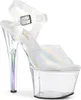 SKY-308N-RBH Damen Sandale von Pleaser, Transparent EU 36, Produktbild-Vorschau 1