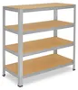 shelfplaza HOME 115x110x45cm Shelf v galvanizovaná Náhled obrázku produktu 1