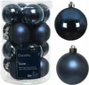 Christbaum-Mini-Kugeln Nachtblau Ø 3,5 cm aus Glas - 16er Produktbild-Vorschau 5