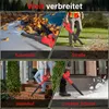 TEENO Akku Laubbläser, 6 Geschwindigkeitsstufen, 2 x 4Ah Produktbild-Vorschau 8