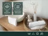 6er Set Handtücher, 50x70 cm, weiß, 100% Baumwolle Produktbild-Vorschau 3