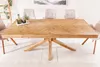 riess-ambiente Massivholz Esstisch MOSAIK 160cm natur Produktbild-Vorschau 3