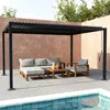 sweeek - Bioklimatische Pergola aus Aluminium und Stahl mit Produktbild-Vorschau 1
