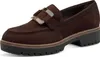 A single brown loafer shoe is shown from a side-angle on a white background. Produktbild-Vorschau
