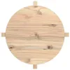 Tavolino Ø 62,5x45 cm in legno di pino massiccio Anteprima dell’immagine prodotto 6