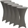 Beautissu Stretch Stehtisch Bistrotisch Husse, Ø80-85cm, Produktbild-Vorschau 1