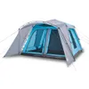 vidaXL Tente familiale avec auvent 9 personnes bleu Quick Voir les images du produit 1