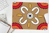 MuchoWow® Mauspad Mousepad Design - Blumen - Punkte 40x30 Produktbild-Vorschau 6