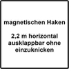 Makita B-57168 Mètre ruban 10m avec crochet magnétique Voir les images du produit 5