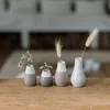 Räder Mini Pastellvasen 4er Set grau D.4cm, H.4,5-8cm Anteprima dell’immagine prodotto 3