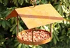 Rost Vogelfutterhaus zum Aufhängen Metall Futterhaus für Produktbild-Vorschau 4