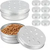 10er Set Aluminium Hundeduft Dosen mit Belüftung - 60ml Produktbild-Vorschau 1