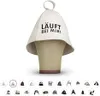 LoWell® Saunahut - Filzhut für Damen und Herren inkl. Produktbild-Vorschau 1