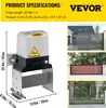 Napęd do bram przesuwnych VEVOR, napęd do bram 360 W z 2 Podgląd zdjęcia produktu 7