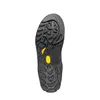 Sohle des Zustiegsschuhs "Crux Wmn" von Scarpa; mit rutschfester Gummimischung und Profil. Produktbild-Vorschau