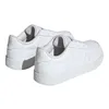 A pair of white Adidas sneakers shown from a rear-side angle against a white background. Anteprima dell’immagine prodotto