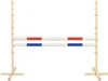 Hobby Horse Hurdle 160 cm, 120 cm - Rouge et Bleu avec Voir les images du produit 4