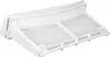 A white lint filter for a washing machine or dryer. Produktbild-Vorschau