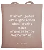 Mr. & Mrs. Panda Einkaufstasche Spruch Sekretärin Erfolg - Produktbild-Vorschau 1
