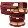 WINDROSE Schmuckschatulle Merino Moda Jewelry Box Red Produktbild-Vorschau 8