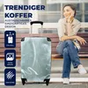 MuchoWow® Koffer Handgepäck Trolley Rollkoffer Kleine Produktbild-Vorschau 2