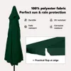 vidaXL Parasol ogrodowy Zielony 394 x 394 x 248 cm Podgląd zdjęcia produktu 3