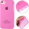 Schutzhülle TPU Frosted Case für Handy Apple iPhone 5C Pink Produktbild-Vorschau 1