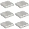 vidaXL Capuchons de poteau 6 pcs. Pyramide Métal galvanisé Voir les images du produit 7