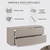 RODAN | Kupelnova Skrinka - 120 CM - Béžová Matná - MDF - 2 Náhľad obrázku produktu 3