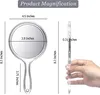Doppelseitiger Handspiegel mit 1-facher/2-facher Produktbild-Vorschau 2