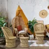 Krzesło ogrodowe w stylu boho krzesło ogrodowe balkonowe Podgląd zdjęcia produktu 7