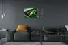 Glasbilder 140x70 Wandkunst Flagge von Brasilien Produktbild-Vorschau 4