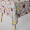 SCHÖNER LEBEN. Tischdecke Sundance Blumen beige ocker beere Produktbild-Vorschau 1