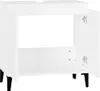 vidaXL Vanity Unit White 58x33x60 cm Drevo Materiál Náhľad obrázku produktu 7