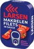 LARSEN Makrelenfilets in Tomaten-Sauce 110g Produktbild-Vorschau 1