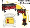 Sekey XXXL Bollerwagen Faltbar 300L 200KG Transportwagen Produktbild-Vorschau 7