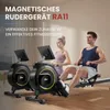 AsVIVA RA11 Rudergerät Heimtrainer, Generatorbetrieb ohne Produktbild-Vorschau 3