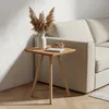 Carenza Home Beistelltisch Eiche 34x45 cm Holzbeine Produktbild-Vorschau 6