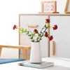 Keramikvase - Blumenvase Weiß, 14cm Minimalistischer Produktbild-Vorschau 5