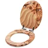 WC Sitz SAND Beige Toilettensitz Softclose MDF Produktbild-Vorschau 3