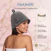 Cappello da sauna Lowell in feltro, motivo grigio, per uomo Anteprima dell’immagine prodotto 2