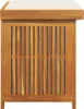 vidaXL Outdoor-Kissenbox 60x50x61 cm Massivholz Akazie Produktbild-Vorschau 6