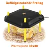 Faziango Küken-Wärmeplatte 40x40cm 42W mit Temperaturregler Produktbild-Vorschau 1