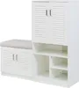 Schuhschrank 'Løten' Schuhregal 120 x 37 x 120 cm mit 4 Produktbild-Vorschau 5