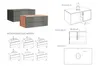 byLIVING Waschtisch SHAPE / Moderne Bad Kommode / Front Produktbild-Vorschau 8