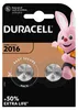 Duracell Lithium Knopfbatterie, 3V, CR2016, DL2016, 2er Produktbild-Vorschau 2